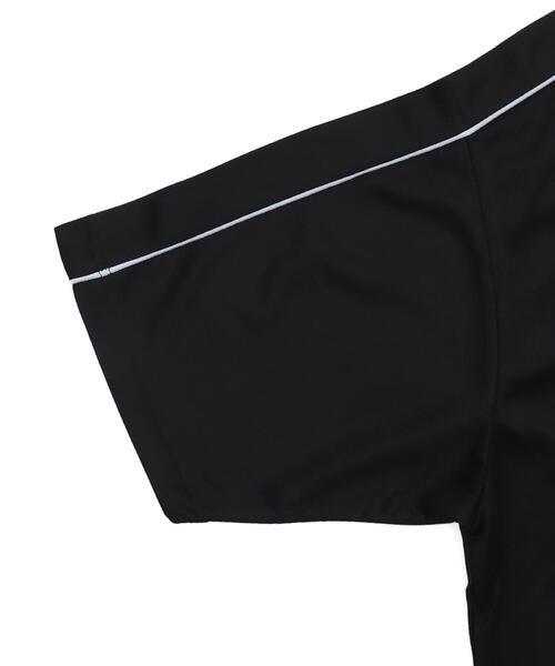 WEGO(ウィゴー)の「WEGO/パイピングサッカーT(Tシャツ/カットソー・メンズ・ネイビー/ブルー系その他/ホワイト系その他/ホワイト/ブラック/ブラック系その他・MEDIUM/LARGE)」の11枚目の写真