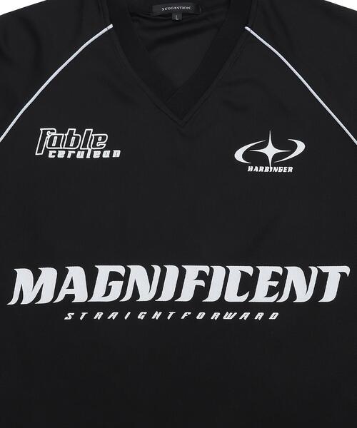 WEGO(ウィゴー)の「WEGO/パイピングサッカーT(Tシャツ/カットソー・メンズ・ネイビー/ブルー系その他/ホワイト系その他/ホワイト/ブラック/ブラック系その他・MEDIUM/LARGE)」の7枚目の写真