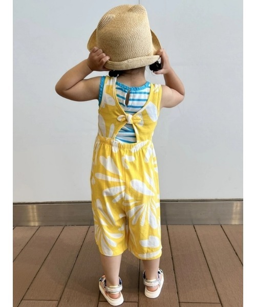 GAP（ギャップ）の「カットアウト ロンパース (幼児・ベビー)（サロペット/オーバーオール・キッズ・イエロー/レッド系その他・70cm/80ｃｍ/90cm/95cm/100cm/105cm/110cm）」の8枚目の写真