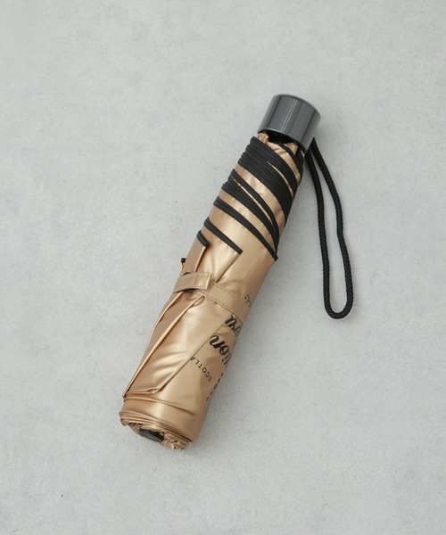 Traditional Weatherwear（トラディショナルウェザーウェア）の「Traditional Weatherwear/LIGHT WEIGHT UMBRELLA（折りたたみ傘・レディース・シルバー/ゴールド・FREE）」の4枚目の写真