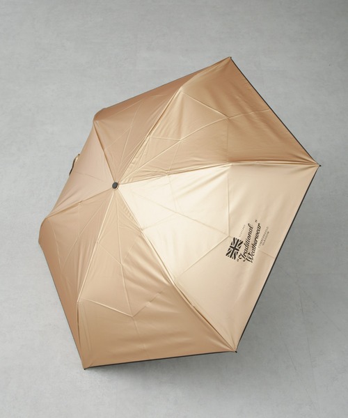 Traditional Weatherwear（トラディショナルウェザーウェア）の「Traditional Weatherwear/LIGHT WEIGHT UMBRELLA（折りたたみ傘・レディース・シルバー/ゴールド・FREE）」の7枚目の写真