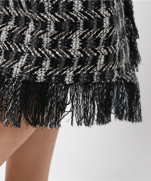 IENA（イエナ）の「TWEED フリンジスカート◆（スカート・レディース・ブラック・36/40/38）」の18枚目の写真