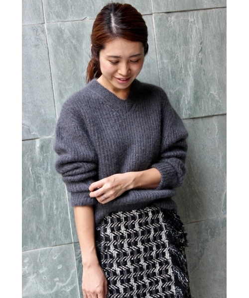 IENA（イエナ）の「TWEED フリンジスカート◆（スカート・レディース・ブラック・36/40/38）」の14枚目の写真