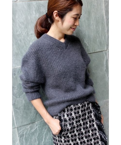 IENA（イエナ）の「TWEED フリンジスカート◆（スカート・レディース・ブラック・36/40/38）」の7枚目の写真