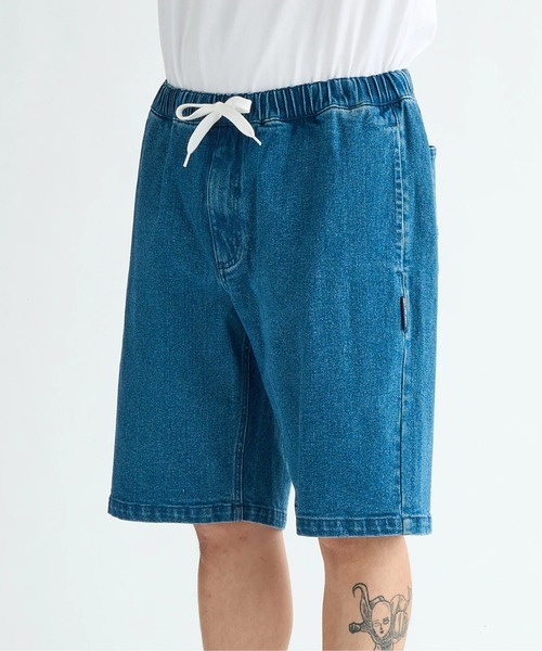 DC SHOES(ディーシーシューズ)の「25 WIDE SHORT/DCウエストゴムショートパンツ(その他パンツ・メンズ・ライトブルー/インディゴブルー/ブラック系その他・MEDIUM/LARGE/X-LARGE)」の6枚目の写真