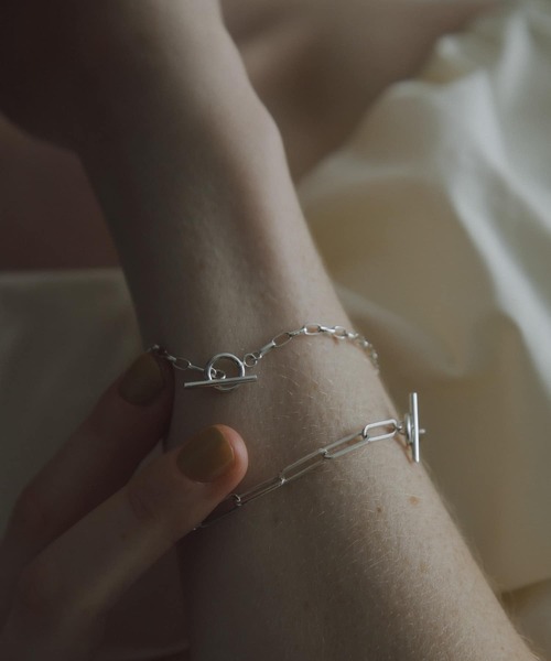 URBAN RESEARCH(アーバンリサーチ)の「decor『デコール』 Cablechain Bracelet(ブレスレット・レディース・シルバー・-)」の2枚目の写真