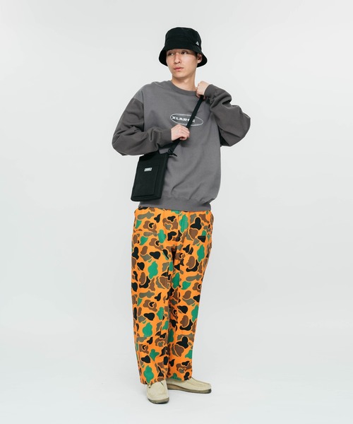 XLARGE（エクストララージ）の「RUBBER PATCHED SHOULDER BAG（ショルダーバッグ・メンズ・オリーブ/ブラック・ONE SIZE）」の7枚目の写真