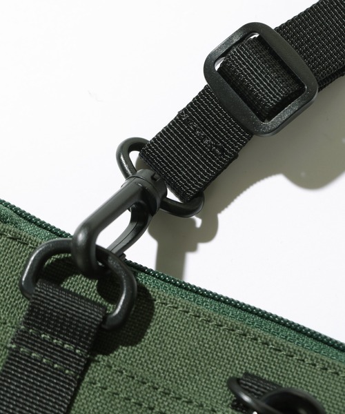 XLARGE（エクストララージ）の「RUBBER PATCHED SHOULDER BAG（ショルダーバッグ・メンズ・オリーブ/ブラック・ONE SIZE）」の14枚目の写真