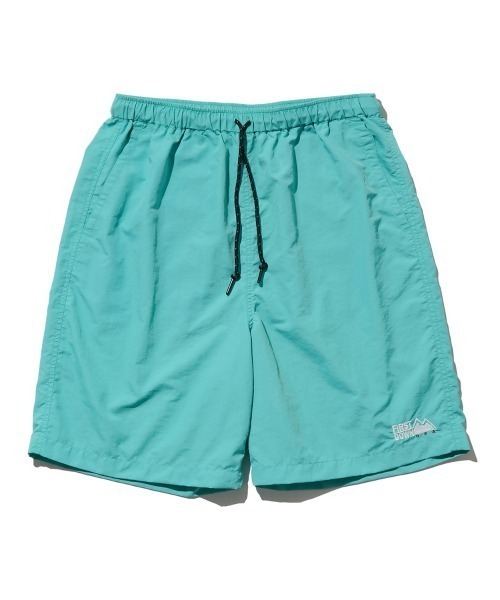 FIRST DOWN（ファーストダウン）の「FIRST DOWN TASLAN NYLON COZY SHORTS（ファーストダウン タスランナイロン コジーショーツ）（その他パンツ・メンズ・ブラック/レオパード/ミント/ネイビー・X-LARGE/MEDIUM/LARGE）」の11枚目の写真