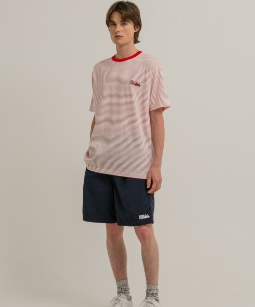 FIRST DOWN（ファーストダウン）の「FIRST DOWN TASLAN NYLON COZY SHORTS（ファーストダウン タスランナイロン コジーショーツ）（その他パンツ・メンズ・ブラック/レオパード/ミント/ネイビー・X-LARGE/MEDIUM/LARGE）」の15枚目の写真