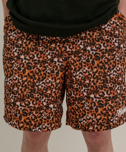 FIRST DOWN（ファーストダウン）の「FIRST DOWN TASLAN NYLON COZY SHORTS（ファーストダウン タスランナイロン コジーショーツ）（その他パンツ・メンズ・ブラック/レオパード/ミント/ネイビー・X-LARGE/MEDIUM/LARGE）」の22枚目の写真