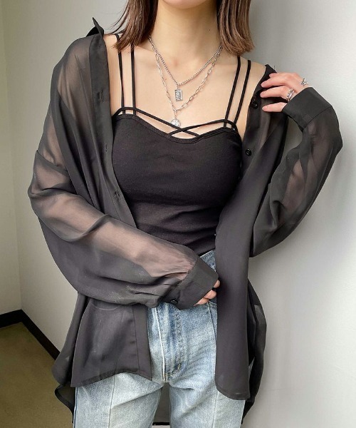 セール】《ダブルストラップ×美デコルテ》レディース カップ付き