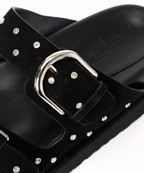 LE TALON（ルタロン）の「ビジュードットベルトサンダル（サンダル・レディース・ブラック系その他/ベージュ・SMALL/MEDIUM/LARGE/X-LARGE）」の18枚目の写真