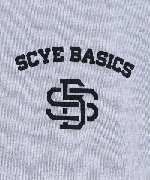 SCYE✴︎サイベーシック　リンガーTシャツ✴︎36 20%OFF】SCYE BASICS サイベーシックス コットン プリント