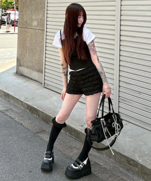 FANCY CLUB】BREEZE CANCAN MINI SHORTS（その他パンツ）｜FANCY
