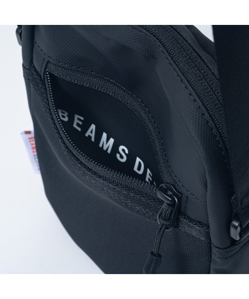 BEAMS DESIGN（ビームス デザイン）の「BEAMSDESIGN（ビームスデザイン）エラスティックメッシュ ショルダーバッグ（ショルダーバッグ・メンズ・グレー/ネイビー/ブラック/サンドベージュ/ライトグレー・FREE）」の13枚目の写真