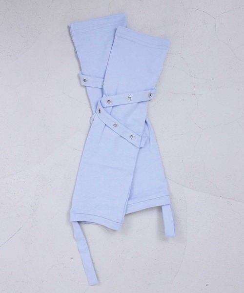 Hauls（ハウルズ）の「アームウォーマーベルト だぼTEE（Tシャツ/カットソー・レディース・ブラック/サックスブルー/ホワイト・F）」の9枚目の写真