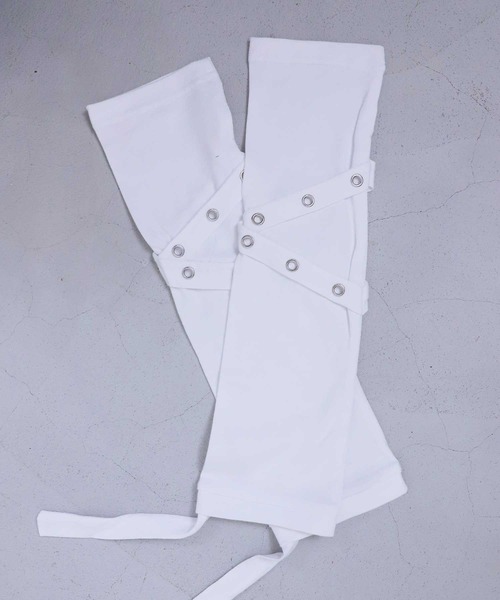 Hauls（ハウルズ）の「アームウォーマーベルト だぼTEE（Tシャツ/カットソー・レディース・ブラック/サックスブルー/ホワイト・F）」の19枚目の写真