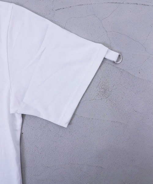 Hauls（ハウルズ）の「アームウォーマーベルト だぼTEE（Tシャツ/カットソー・レディース・ブラック/サックスブルー/ホワイト・F）」の18枚目の写真