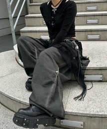 DIG YOUR OWN GRAVE（ディグユアオウングレイブ）の「【DIG YOUR OWN GRAVE】Spray coating sweat pants（スウェットパンツ）」