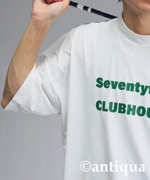 antiqua(アンティカ)の「【STCH】チェック切り替えトップス(Tシャツ/カットソー・レディース・ネイビー/ホワイト/ブラック・ML/LXL)」の10枚目の写真