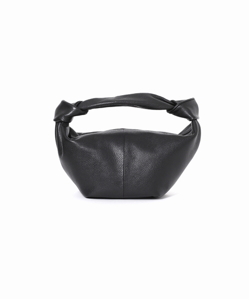 【yu☆3様】タグ付き未使用　オウレンティ　KNOT BAG　ブラック ≪追加≫AULENTTI/オウレンティ KNOT バッグ2（ハンドバッグ