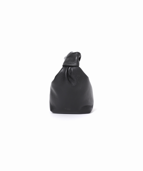 【yu☆3様】タグ付き未使用　オウレンティ　KNOT BAG　ブラック FRAMeWORK ハンドバッグ 「追加」AULENTTI/オウレンティ KNOT