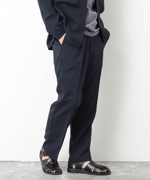 NOLLEY’S(ノーリーズ)の「《セットアップ対応》イージーケア ストレッチポプリン イージーパンツ 25SS(その他パンツ・メンズ・ベージュ/ネイビー/チャコールグレー・S/M/L/XL)」の3枚目の写真