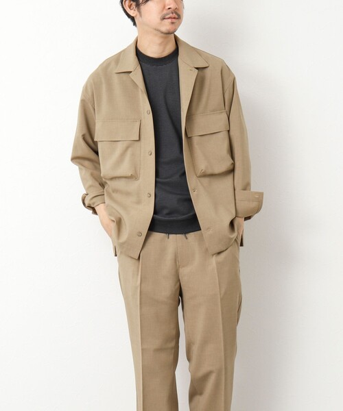 NOLLEY’S(ノーリーズ)の「《セットアップ対応》イージーケア ストレッチポプリン イージーパンツ 25SS(その他パンツ・メンズ・ベージュ/ネイビー/チャコールグレー・S/M/L/XL)」の22枚目の写真