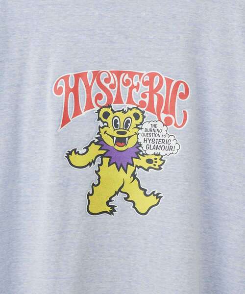 FIRE BEAR GLITTER Tシャツ（Tシャツ/カットソー）｜HYSTERIC
