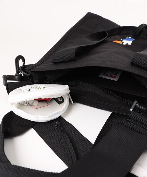 Manhattan Portage（マンハッタンポーテージ）の「SERENE TOTE BAG 500D CORDURA MIFFY 70TH（トートバッグ・レディース・ブラック・MEDIUM）」の21枚目の写真