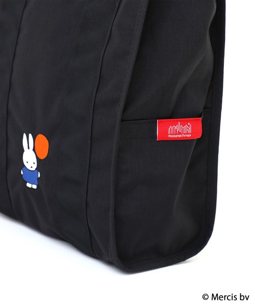 Manhattan Portage（マンハッタンポーテージ）の「SERENE TOTE BAG 500D CORDURA MIFFY 70TH（トートバッグ・レディース・ブラック・MEDIUM）」の13枚目の写真