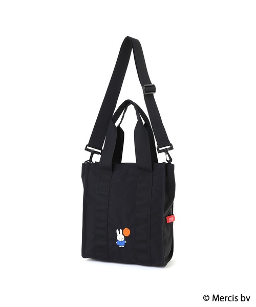 Manhattan Portage（マンハッタンポーテージ）の「SERENE TOTE BAG 500D CORDURA MIFFY 70TH（トートバッグ・レディース・ブラック・MEDIUM）」の7枚目の写真