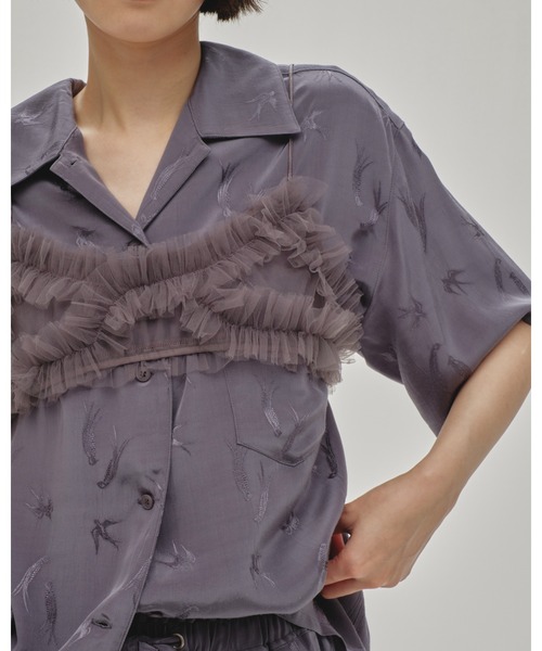TODAYFUL ★ Swallow Satin Shirts TODAYFUL/トゥデイフル】Swallow Satin Shirts/スワローサテンシャツ