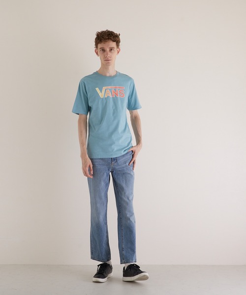 B'day（ビーデイ）の「【VANS】VANS CLASSIC LOGO FILL SS BOYS T グラデーションプリント（Tシャツ/カットソー・メンズ・サックスブルー・MEDIUM）」の3枚目の写真