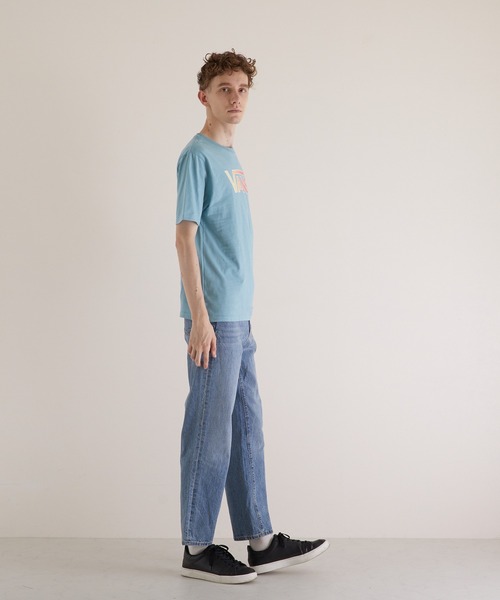 B'day（ビーデイ）の「【VANS】VANS CLASSIC LOGO FILL SS BOYS T グラデーションプリント（Tシャツ/カットソー・メンズ・サックスブルー・MEDIUM）」の4枚目の写真