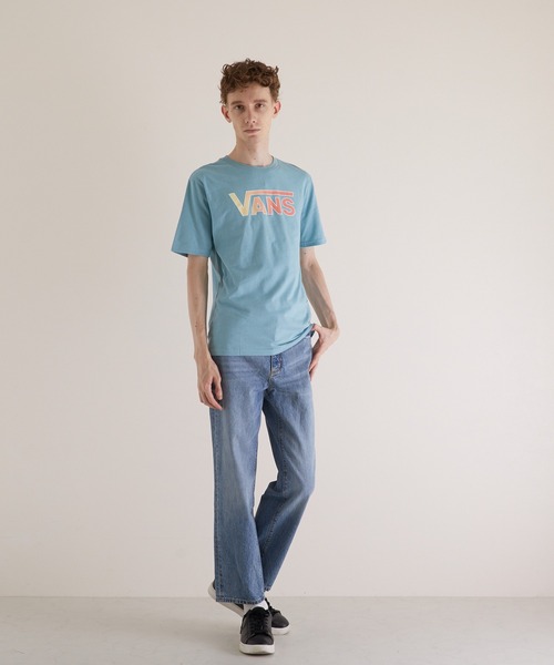 B'day（ビーデイ）の「【VANS】VANS CLASSIC LOGO FILL SS BOYS T グラデーションプリント（Tシャツ/カットソー・メンズ・サックスブルー・MEDIUM）」の5枚目の写真