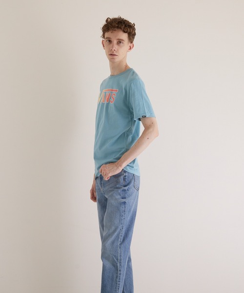 B'day（ビーデイ）の「【VANS】VANS CLASSIC LOGO FILL SS BOYS T グラデーションプリント（Tシャツ/カットソー・メンズ・サックスブルー・MEDIUM）」の6枚目の写真