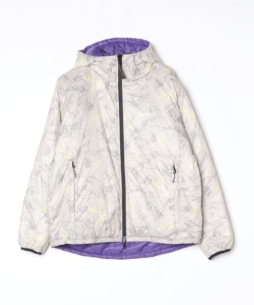 WILD THINGS（ワイルドシングス）の「リバーシブル ビレイジャケット│REVERSIBLE BELAY JACKET（ダウンジャケット/コート・メンズ・レッド/ブラック×ブラック/ベージュ/パープル/グリーン×オレンジ/グリーン/ピンク・L/XL/M/S/XS）」の19枚目の写真