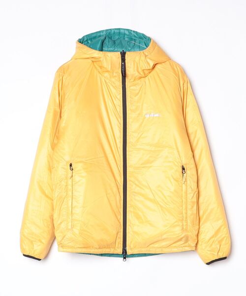 WILD THINGS（ワイルドシングス）の「リバーシブル ビレイジャケット│REVERSIBLE BELAY JACKET（ダウンジャケット/コート・メンズ・レッド/ブラック×ブラック/ベージュ/パープル/グリーン×オレンジ/グリーン/ピンク・L/XL/M/S/XS）」の21枚目の写真