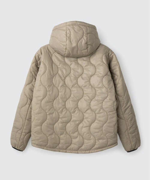 WILD THINGS（ワイルドシングス）の「リバーシブル ビレイジャケット│REVERSIBLE BELAY JACKET（ダウンジャケット/コート・メンズ・レッド/ブラック×ブラック/ベージュ/パープル/グリーン×オレンジ/グリーン/ピンク・L/XL/M/S/XS）」の17枚目の写真