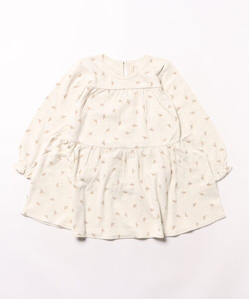 【Quincy Mae】TIERED JERSEY DRESS || DOVES