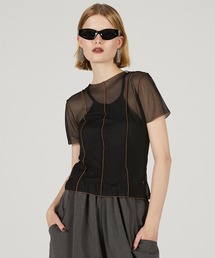 PRANK PROJECT | 2WAYシアートップ / 2Way Sheer Top(その他トップス)