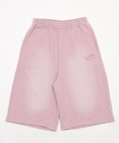 LTR DEPTH/【25年春夏新作】ダメージアップリケショートパンツ