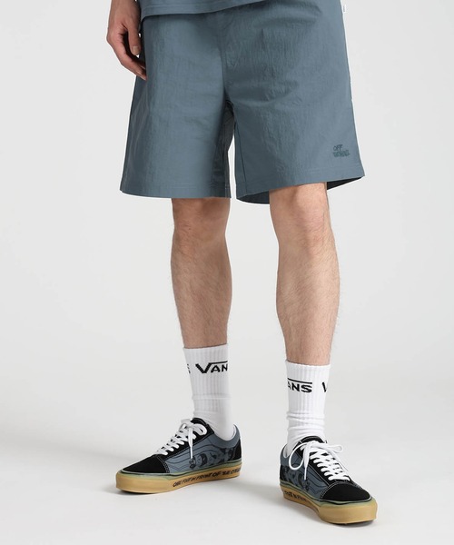 VANS（バンズ）の「YUSUKE HANAI ウーブンショーツ（その他パンツ・メンズ・ブラック/グレイッシュブルー・SMALL/MEDIUM/LARGE/X-LARGE/XX-LARGE/X-SMALL）」の2枚目の写真