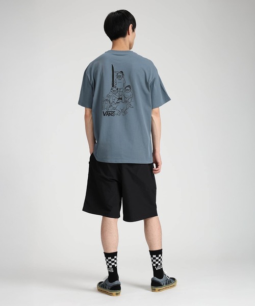VANS（バンズ）の「YUSUKE HANAI ウーブンショーツ（その他パンツ・メンズ・ブラック/グレイッシュブルー・SMALL/MEDIUM/LARGE/X-LARGE/XX-LARGE/X-SMALL）」の4枚目の写真