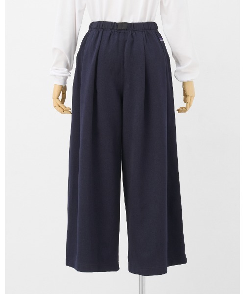 THOUSAND MILE（サウザンドマイル）の「【THOUSAND MILE】WAVE ADJUST WIDE PANTS WOOL LIKE/ウェーブアジャストワイドパンツ　ウールライク（その他パンツ・レディース・ブラウン/ネイビー/チャコールグレー・FREE）」の15枚目の写真