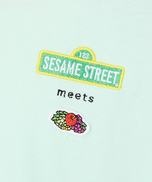 FRUIT OF THE LOOM（フルーツオブザルーム）の「【FRUIT OF THE LOOM/フルーツ オブ ザ ルーム】SESAME STREET×FTL Illust T-Shirt コラボ半袖Tシャツ/プリント（Tシャツ/カットソー・メンズ・ブラック/ブルー系その他・S/M/L）」の9枚目の写真