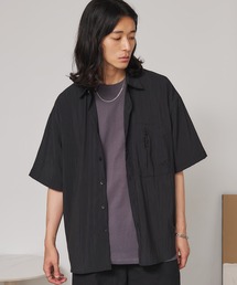 SEN TOKYO | ファスナーポケット半袖シャツ(シャツ/ブラウス)