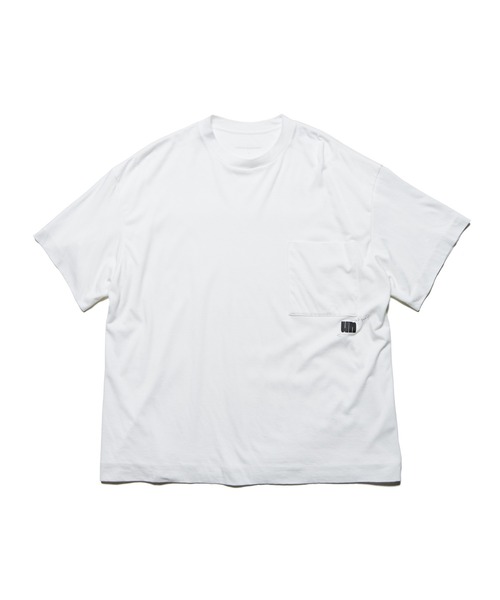 uniform experiment(ユニフォームエクスペリメント)の「IN-SEWING TEE(Tシャツ/カットソー・メンズ・ホワイト/ブラック/ライトブラウン・1/2/3/4)」の1枚目の写真